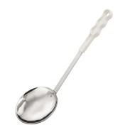 Κουτάλα κεψές με πλαστική εργονομική λαβή και οπή για κρέμασμα 33,5cm METANO