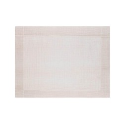 Σουπλά Airlaid λευκό με καφέ γραμμές διαστάσεων 30x40cm συσκευασία 400 τεμαχίων