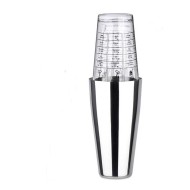 Σέικερ Manhattan Inox JTS3198 με γυαλί διαβαθμισμένο και λάστιχο