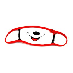 Υφασμάτινη μάσκα προστασίας προσώπου 100% βαμβακερή για κορίτσια ηλικίας 14-16 ετών σε συσκευασία 5 τεμαχίων