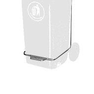 Μηχανισμός πεντάλ για κάδους χωρητικότητας 240Lt 