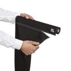 Πετσετόπανο σε ρολό 10 τεμαχίων χρώματος μαύρο διαστάσεων 40x64cm