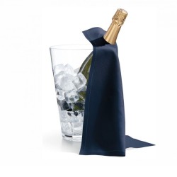 Πετσέτα σαμπανιέρας ρολό με ειδικό στρογγυλό άνοιγμα σε πετρόλ χρώμα διαστάσεων 40x40cm