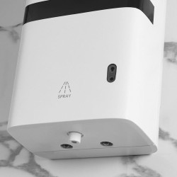 Αυτόματος διανεμητής αφρού με κλειδί ασφαλείας χωρητικότητας 600ml σε λευκό χρώμα SLIM LINE