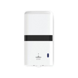 Αυτόματος διανεμητής αφρού με κλειδί ασφαλείας χωρητικότητας 600ml σε λευκό χρώμα SLIM LINE