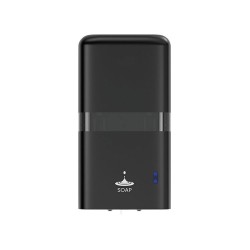 Διανεμητής αφρού αυτόματος με κλειδί ασφαλείας χωρητικότητας 600ml σε μαύρο ματ χρώμα SLIM LINE