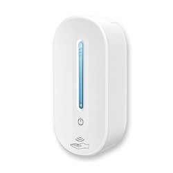 Αυτόματη συσκευή διανομής αντισηπτικού σε σπρέι χωρητικότητας 350ml σε λευκό χρώμα