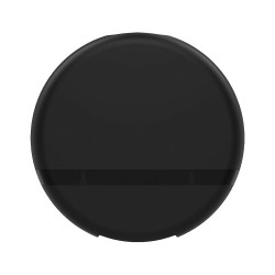 Συσκευή χαρτιού υγείας  με κλειδί ασφαλείας διαστάσεων 26,9x12x28cm σε μαύρο ματ χρώμα SLIM LINE