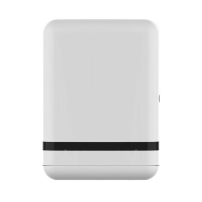 Συσκευή χειροπετσέτας σε λευκό χρώμα με παράθυρο και κλειδαριά ασφάλειας 27,5x10x37,5cm  SLIM LINE
