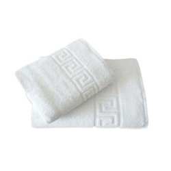 Πετσέτα προσώπου 100% βαμβάκι πενιέ 500gsm διαστάσεων 50x90cm με ανάγλυφο σχέδιο Μαίανδρος Πετσέτα προσώπου 100% βαμβάκι πενιέ 500gsm διαστάσεων 50x90cm με ανάγλυφο σχέδιο Μαίανδρος