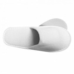 Παντόφλες επισκεπτών μιας χρήσης κλειστές Fleece με πάχος σόλας 3,5mm 