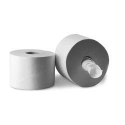 Χαρτί υγείας υψηλής ποιότητας 2φυλλο διαστάσεων Φ24x10cm μήκους 190m συσκευασία 6 ρολών