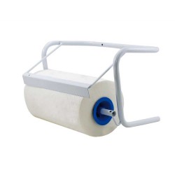 Μεταλλική βάση τοίχου κουζίνας για επαγγελματικό χαρτί διαστάσεων 39x26cm σε λευκό χρώμα