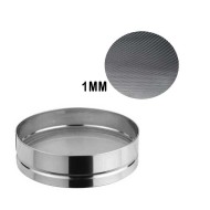 Κόσκινο ψιλό ανοξείδωτο για αλεύρι διαστάσεων Φ30Χ8cm