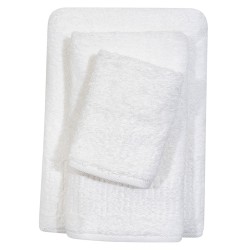 Πετσέτα προσώπου Νέδα σε λευκό χρώμα 100% βαμβακερή 50x100cm πενιέ 550gr/m² Πετσέτα προσώπου Νέδα σε λευκό χρώμα 100% βαμβακερή 50x100cm πενιέ 550gr/m²