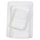 Πετσέτα προσώπου Νέδα σε λευκό χρώμα 100% βαμβακερή 50x100cm πενιέ 550gr/m²